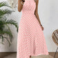 👗 50% RABATT! ⏳ Halterklänning med prickar för dam – Flödande & ledig passform – Perfekt för sommar, strand eller lata dagar – romantisk stil med retrokänsla 🌸