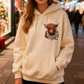 🐮 51 % RABATT!!🎁Söt hoodie med fleecefoder och motiv av en höglandsko