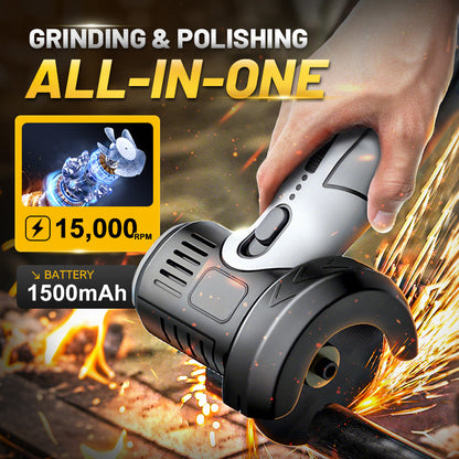 🔧 50 % RABATT NU! ⚙️ 12V mini-vinkelslip med kapskiva – kompakt, kraftfull & perfekt för precisionsarbete 🛠️