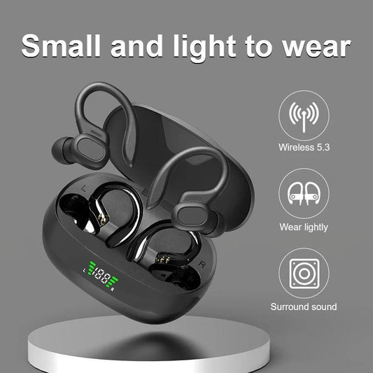 🎧 50 % RABATT UNDER BEGRÄNSAD TID! ✨ Trådlösa Bluetooth-hörlurar för sport