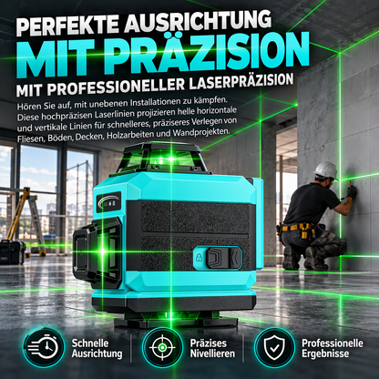 📐🔦 360° laserpass för utomhus- och inomhusbruk – för bygg- och plattsättning 📐✨