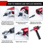 M3-M8 Electric Rivet Gun Adapter Kit
