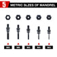 M3-M8 Electric Rivet Gun Adapter Kit
