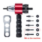 M3-M8 Electric Rivet Gun Adapter Kit