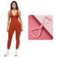 🌸Jumpsuit med V-ringning och hög elasticitet – bekväm hela dagen, både på träningspasset och i vardagen. Andas, är smidig och har en avslappnad elegans. Ett självklart val när du är i rörelse. 🧘‍♀️💫