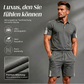 👕 2-delat fritidsset för herrar – kortärmad tröja och shorts, andningsbart, bekvämt och mångsidigt för vardagen, träning och resor ☀️🩳