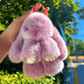 🏆TIDSBEGRÄNSAT SPECIALERBJUDANDE -49% 🐰 Handgjorda mjuka kaninpom-pom-charmar