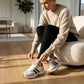 👟💥 63% RABATT! | Låga Casualskor för Damer – 4cm Plattform, Retrodesign & Halksäker!