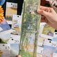 🎨 2026 Vintage oljemålning i europeisk stil, vändbar kalender