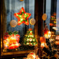 🎅 50% RABATT! 🎄 JULBELYSNING TILL FÖNSTER - 8 Ljuslägen & Fjärrkontroll, IP44 Vattentät för Inomhus- och Utomhusbruk 🏠✨