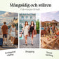 Enkel men elegant långklänning med huva – Släpp kompromisserna, välj komfort Mjuk, andas och lätt att ha på sig!