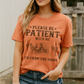 👕I'M From 1900S✨ Vintage-T-shirt med rund hals och bokstavstryck för kvinno
