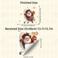 🎅 Julens kreativa väggdekal - Perfekt julklapp med magisk 3D-effekt