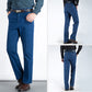 🔥Säsongskampanj 49% OFF🔥Jeans med hög midja och rak skärning för män