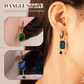 💎 50% RABATT NU! ✨ Vintage syntetisk diamant clip-on hängörhängen – Elegant dangle & geometrisk design – Säker passform, utan hål – perfekt för fest eller vardagslyx 💍