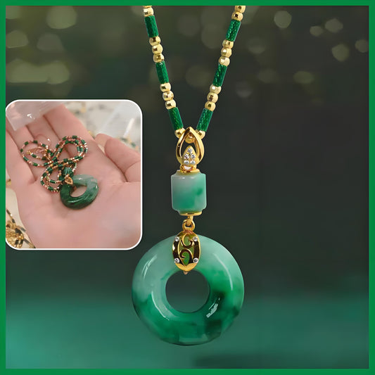 Hetian Jade Prayer Peace Spänne