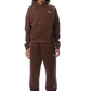 Unisexoversized hoodies & sweatpants i enfärgad modell