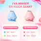 🔥Elektrisk massageboll med sugkopp - perfekt avslappning för muskler och kropp!