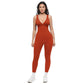 🌸Jumpsuit med V-ringning och hög elasticitet – bekväm hela dagen, både på träningspasset och i vardagen. Andas, är smidig och har en avslappnad elegans. Ett självklart val när du är i rörelse. 🧘‍♀️💫