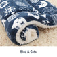 🐱 50% RABATT JULERBJUDANDE! ✨ Mysig och Lugnande Kattfilt - Mjuk Fleece med Värmeisolerande Effekt för Avslappning och Trygghet ❤️🔮