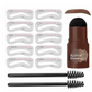Perfekta Ögonbryn Mall & Stämpel Kit