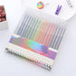 Sparkle Glitter Gelpenna-set (8/12/18 st), smidig och kladdfri, miljövänligt glitter, perfekt för alla åldrar – Passa på nu!