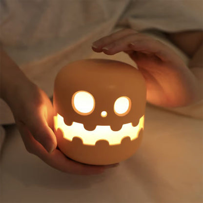 🎃Rabatter under begränsad tid före semestern🎃🔥Halloween Kreativ Pumpa Nattlampa med Dimmer och Timer🔥