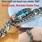 ✨Turkos Sex-tecken Mantra Nioögd Dzi Bead Armband