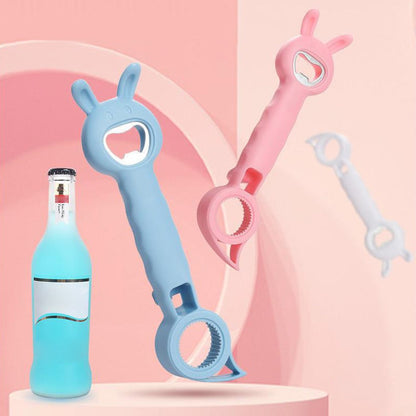 🍾 Köp 1 få 1 gratis!✨ 4-i-1 flasköppnare, mångsidig för olika flaskor🔥