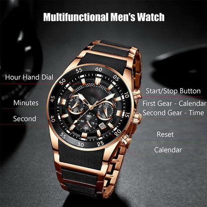 ⌚ HERRWATERPROOF KVARTSUr - DIN ÄVENTYRSKOMPIS! 🌊