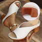 🌸Sommar Hot Sale 50%OFF🌸Chunky Heel Slip-on Platform Sandals