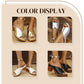 🌸Sommar Hot Sale 50%OFF🌸Chunky Heel Slip-on Platform Sandals