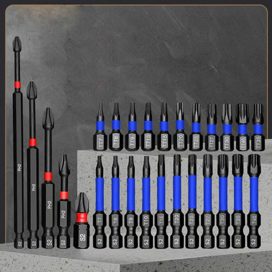 👍👍Phillips & Torx magnetisk mutterdragarbitssats