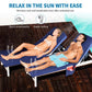 🏖️Summer Hot Sell 50% OFF🌞Solstol Handduk i väska med förvaringsfickor🌊