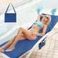 🏖️Summer Hot Sell 50% OFF🌞Solstol Handduk i väska med förvaringsfickor🌊