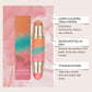 Portabelt, lättviktigt och matt Contour & Blush-stift med dubbla ändar