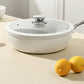 Pebble ceramic-wok med äkta non-stick-beläggning