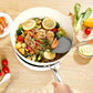 Pebble ceramic-wok med äkta non-stick-beläggning