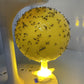 Insektsfälla Klisterboll för Bananflugor med Stativ och LED-ljus