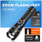 ⚡50 % rabatt🔦Multifunktionell bärbar utomhusficklampa med zoom