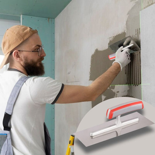 Professionell spackelspade för cementspackel