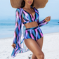 ⏳ Tidsbegränsad Special⏰Fashionable Sexy 3-Piece Bikini Set👙