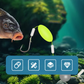 🎣⚡ Omvänd bottenrigg med dubbel krok! Den uppgraderade versionen ökar hakningshastigheten med 50 % – säg adjö till att fastna! 🎣