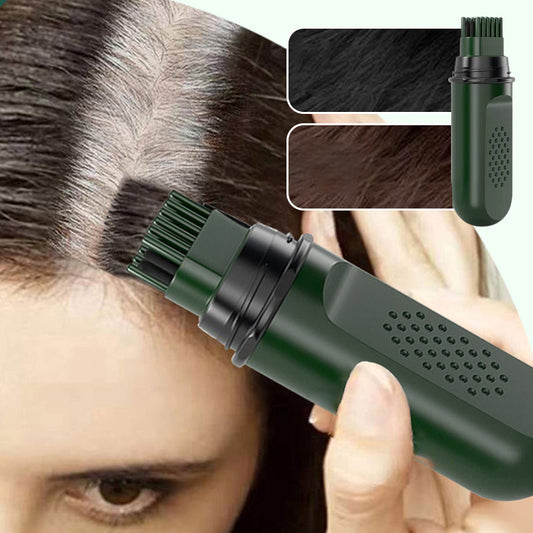 ✏️ KÖP 2 FÅ 3! ✨ 3-färgs Hårpenna för Grått Täckning - 10-sekunders Återställning med Vattenfast Formel för Omedelbar Ungdomlig Look 🌟🧴