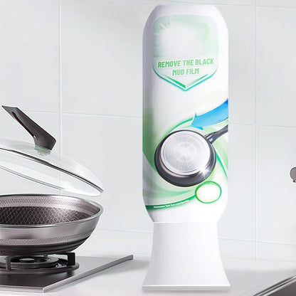 🍳 50% RABATT! 🔥 Kraftfull film av brända rester för köksredskap – Avlägsnar envisa matrester, skonsam mot ytor & perfekt för kastruller, ugnsformar och stekpannor 🧽