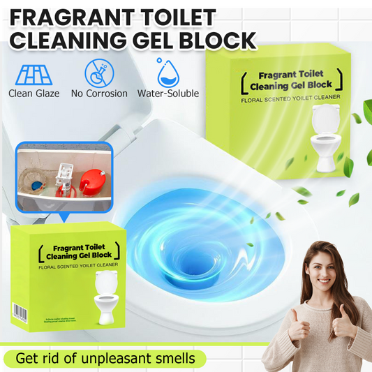 Fragrant Toilet Cleaning Gel Block