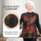 Retro-Chic Oriental Floral Embroidery Vest