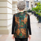 Retro-Chic Oriental Floral Embroidery Vest