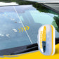 🚗 50 % RABATT NU! ✨ Borste för rengöring av oljefilm på fordonsglas – stor mjuk svamp & mild formula, 120 ml 🌧️
