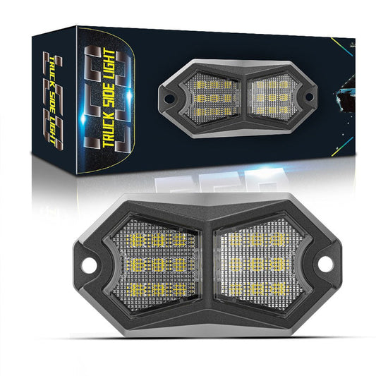 Ultraljusa vattentäta LED-sidomarkeringslampor